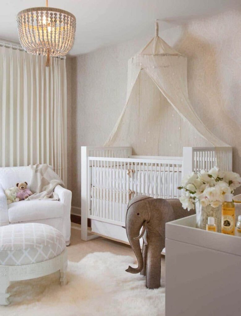 Ciel de lit bébé