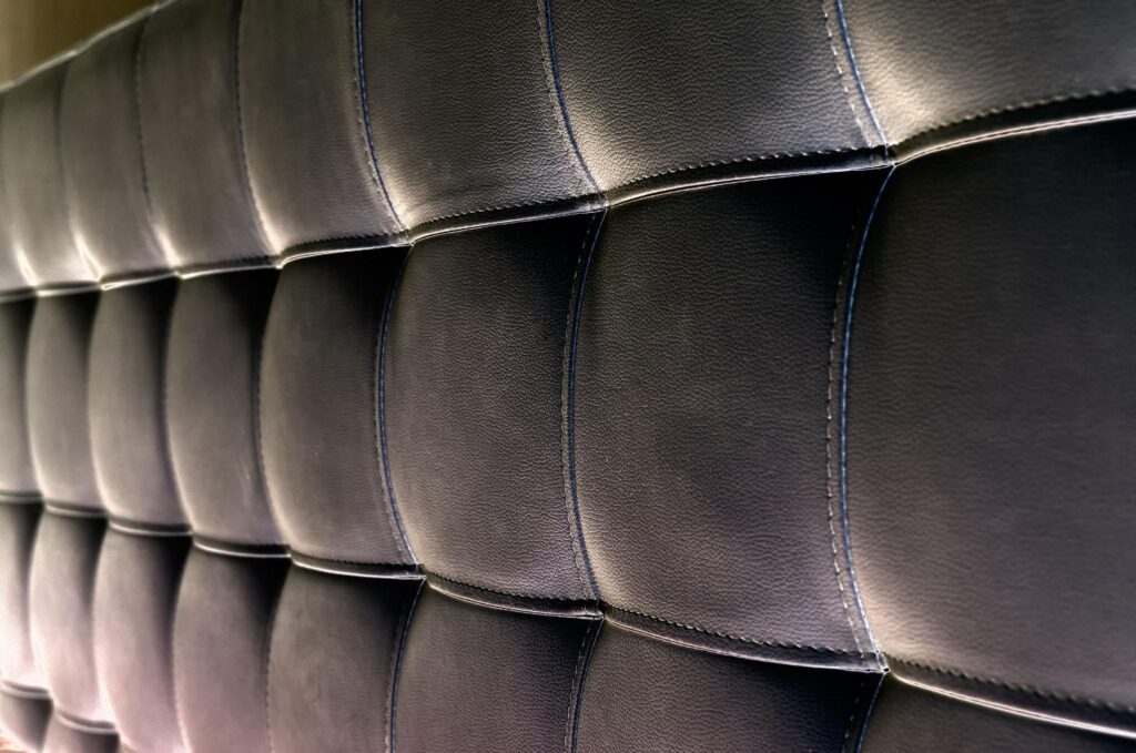 Tête de lit en cuir