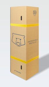 Carton de livraison matelas tediber