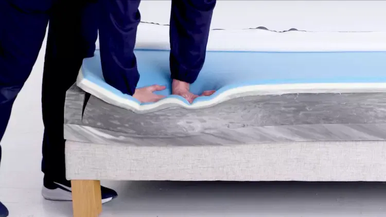 soutien bord du matelas Emma Hybride